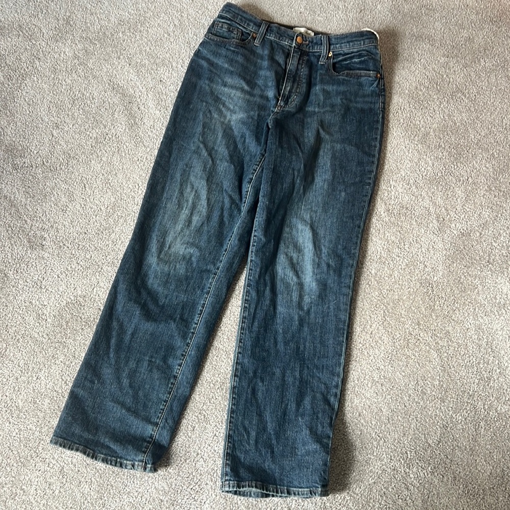 Vintage Cut Straight Leg Jeans